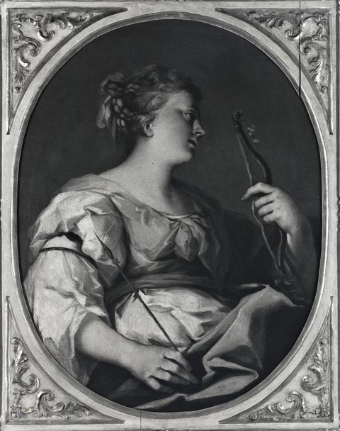 Sotheby's — Pellegrini Giovanni Antonio - sec. XVII/ XVIII - Figura allegorica femminile — insieme